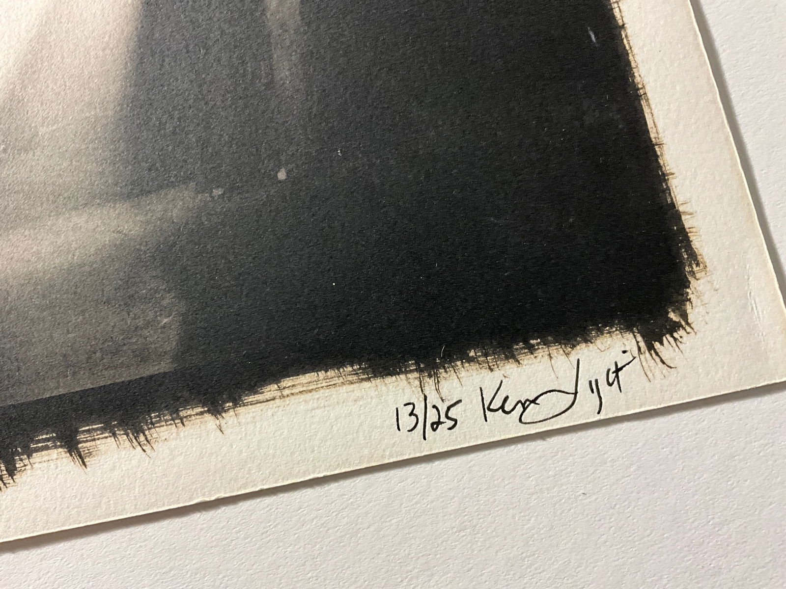 Ken Light: Platinum Print: Vintage Platinum Print Photo, 10 x 10", signed lower right and numbered by Ken Light.