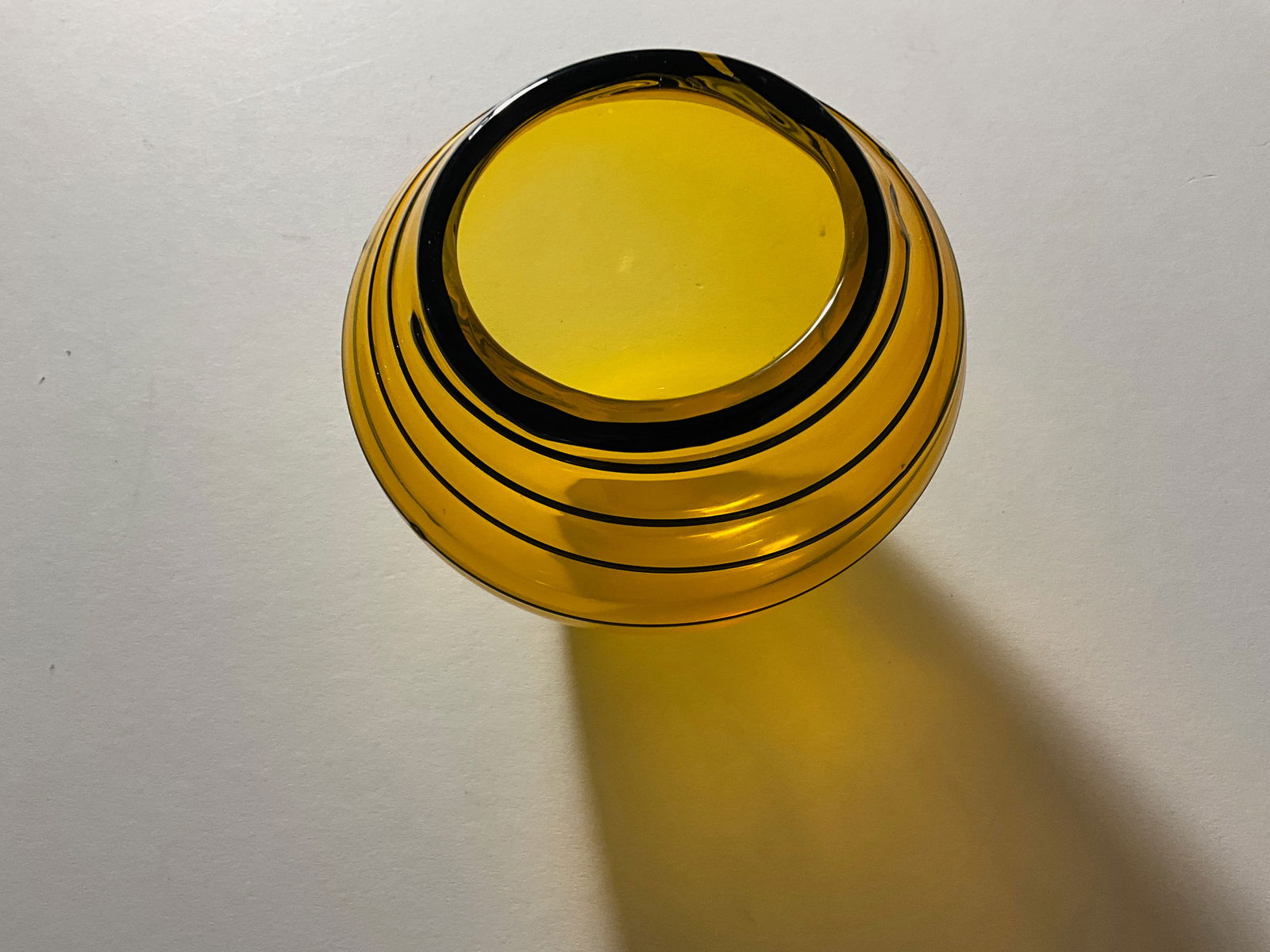 Chihuly: Seaform After (5"): Seaform art glass, 5 x 6", signed "after Chihuly."