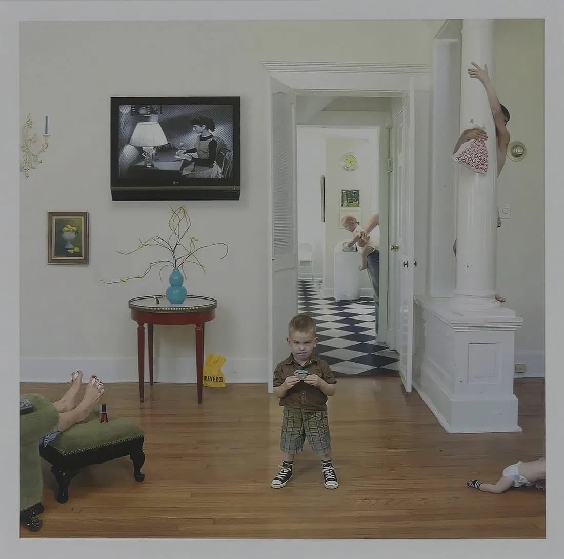 JULIE BLACKMON 'CUPCAKE' PRINT, After: Julie Blackmon 'Cupcake' color print. Sheet measures 20" x 20" inches, After Blackmon