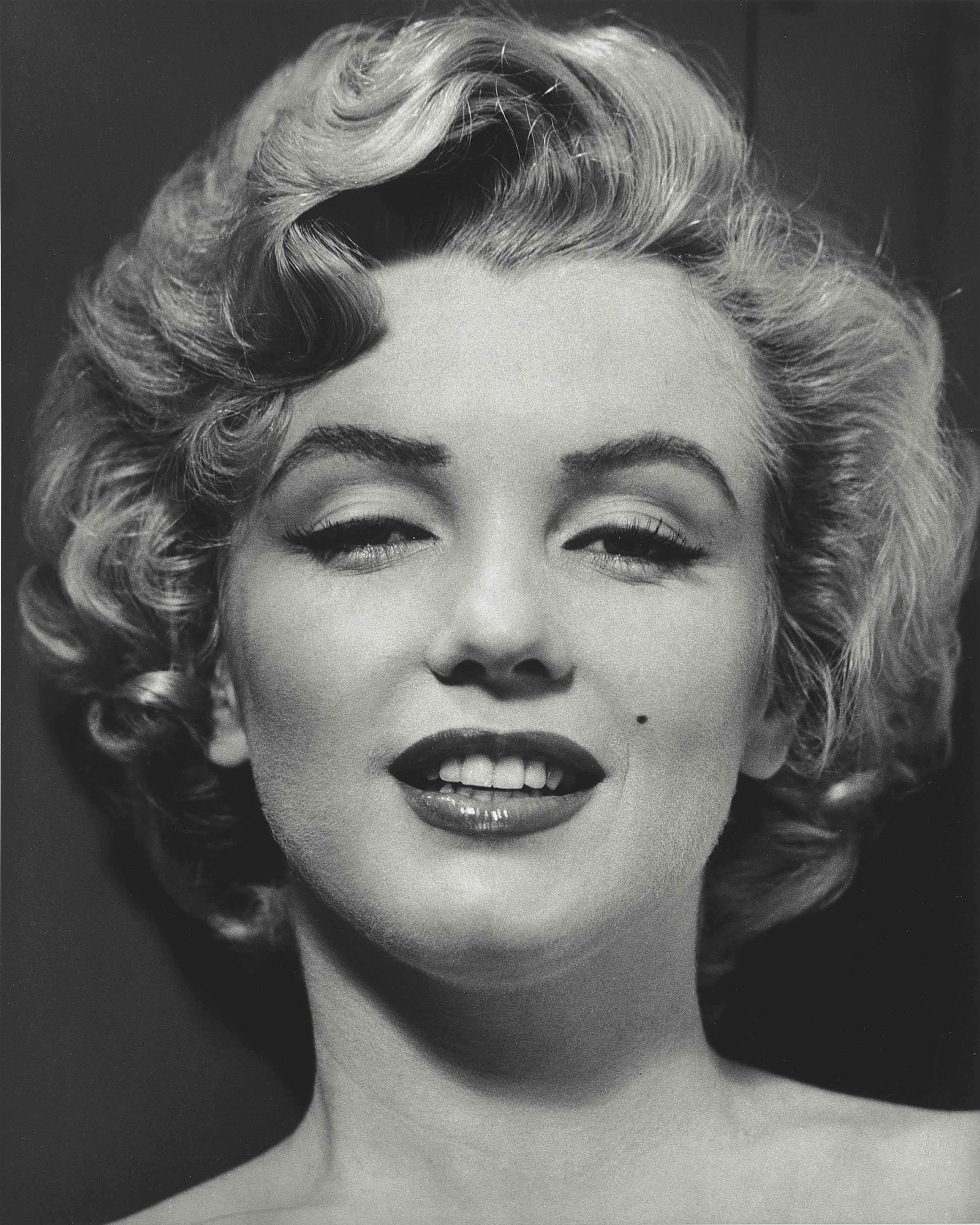 PHILIPPE HALSMAN (1906-1979) Marilyn Monroe, 1952 gelatin silver print: Marilyn Monroe, 1952 , printed later gelatin silver print , measures 19½ x 16inches