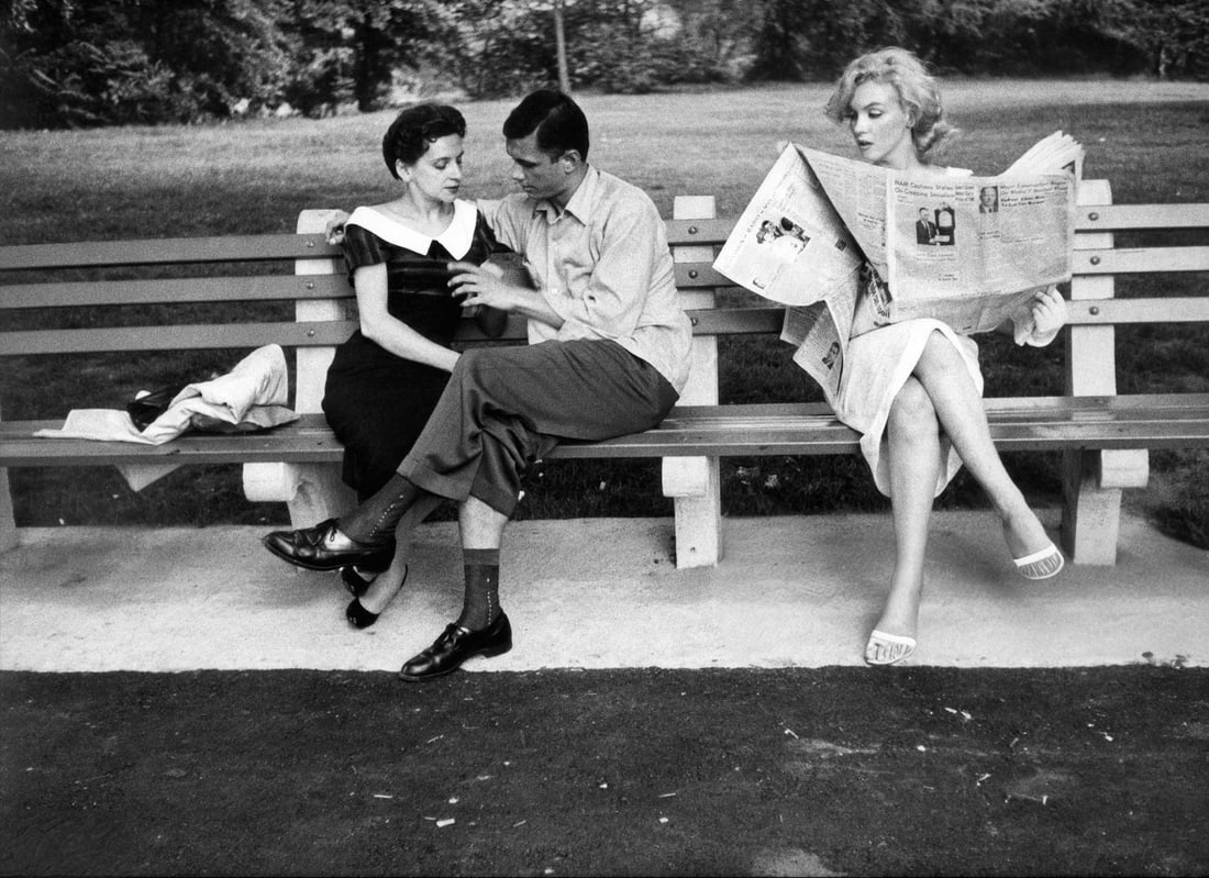 Marilyn Monroe Photo: Measures 8x10 inches, photo print on glossy paper, mounted to foam board