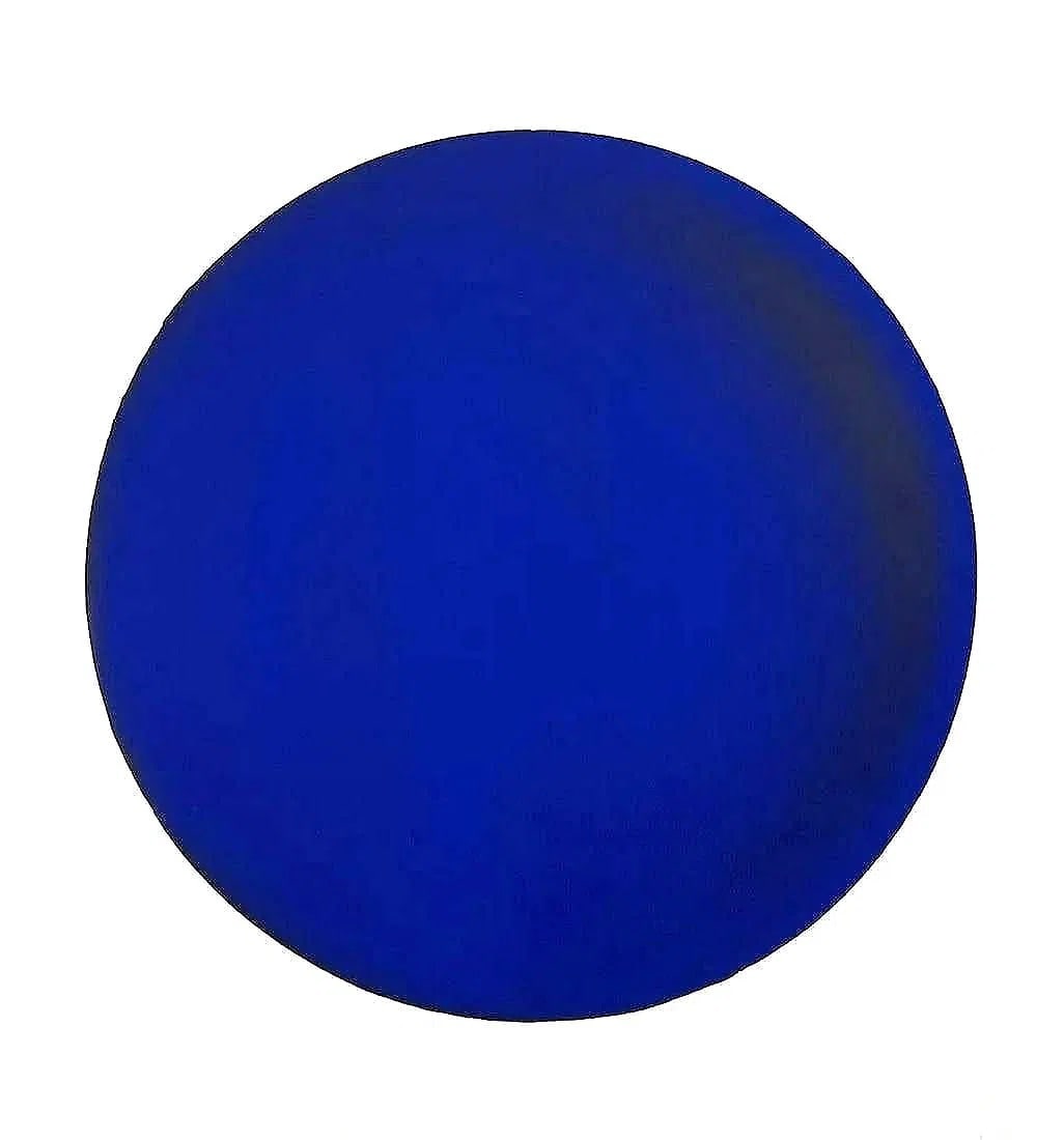 Yves Klein, Serigraph on paper 1957: Yves Klein (French 1928-1962) "Disque Bleu IKB 54" unsigned, 20.75"h x 20.75"w