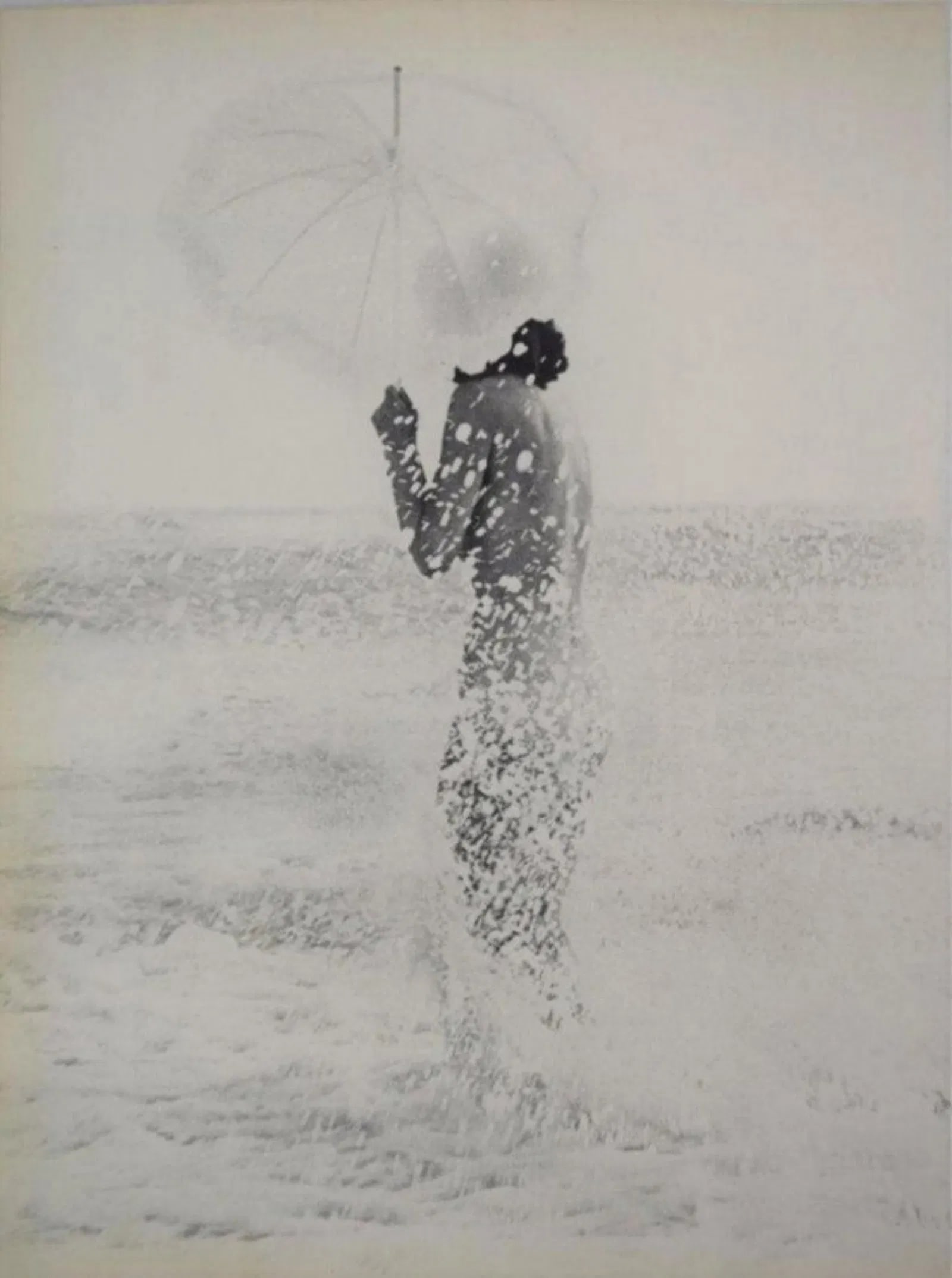 Wingate Paine - Splash: WINGATE PAINE (1915-1987) Splash, 1960s. Sheet-fed gravure, c. 1960s., mounted to archival board