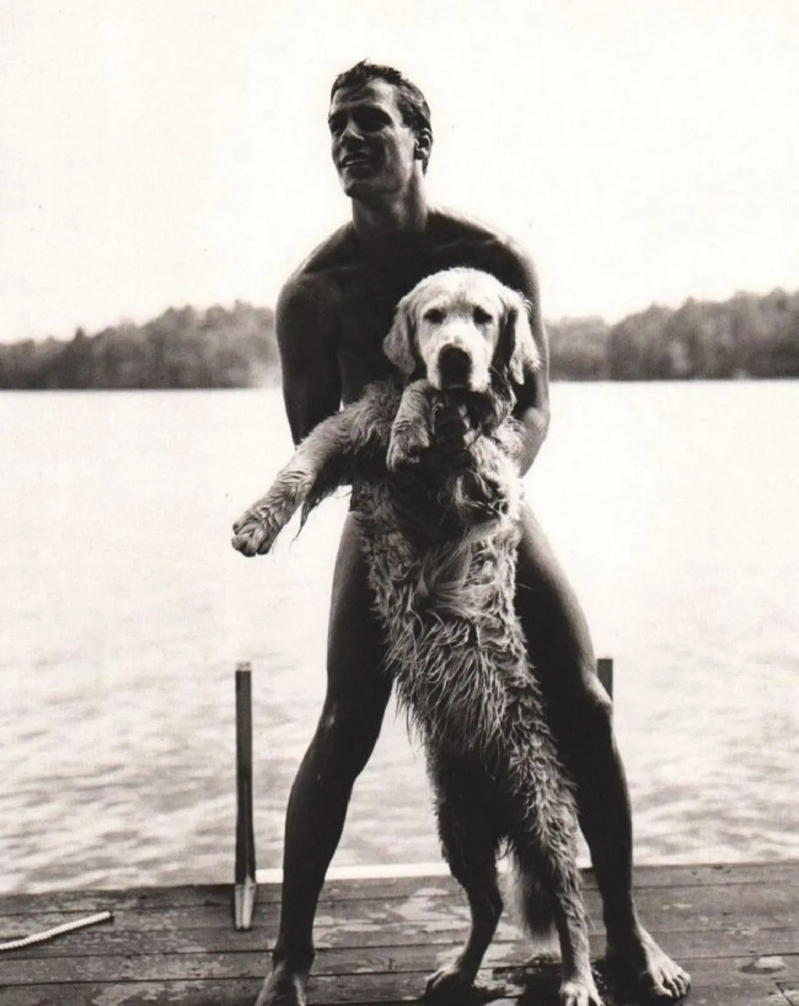 Bruce Weber - Ted Stevenson and Rowdy, NY (1 of 1)
