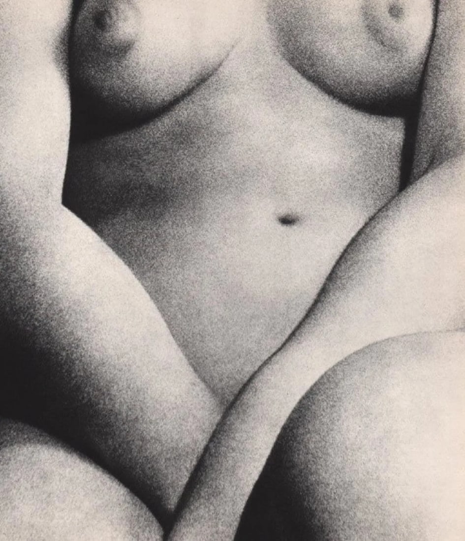 Bill Brandt - Sitting Nude: BILL BRANDT (1904-1983) Sitting Nude Sheet-fed gravure, c. 1960's, mounted to archival board