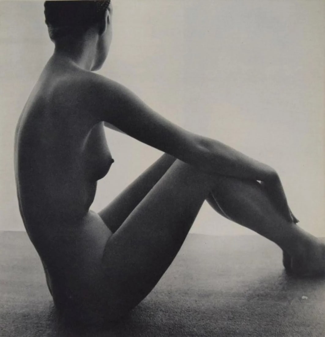 Lucien Lorelle - Nude: LUCIEN LORELLE (1894-1968) Nude Sheet-fed gravure, c.1950's, mounted to archival board