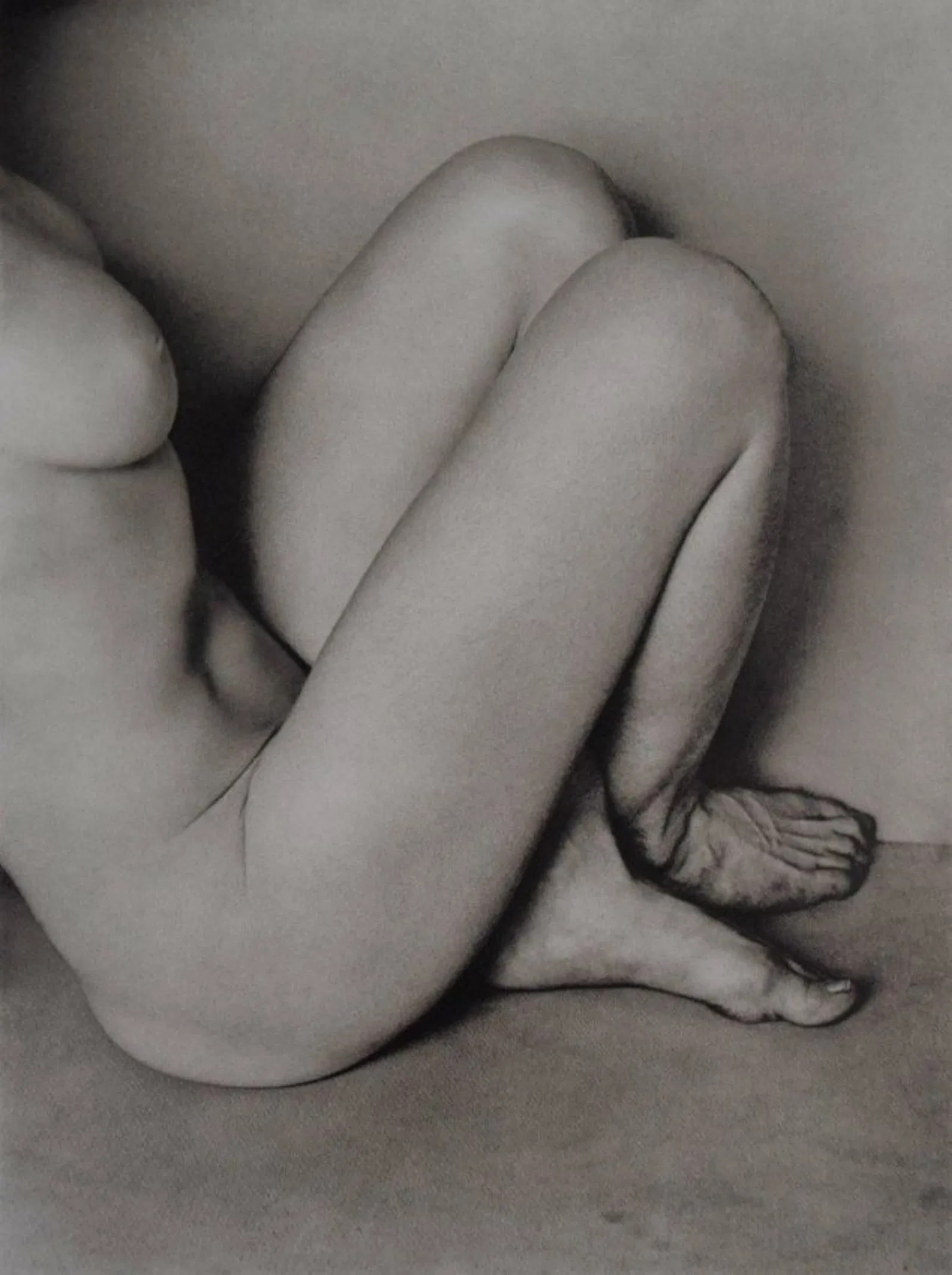 Edward Weston - Nude 1927: EDWARD WESTON (1886-1958) Nude 1927 Photo-litho, c. 1970's, mounted to archival board