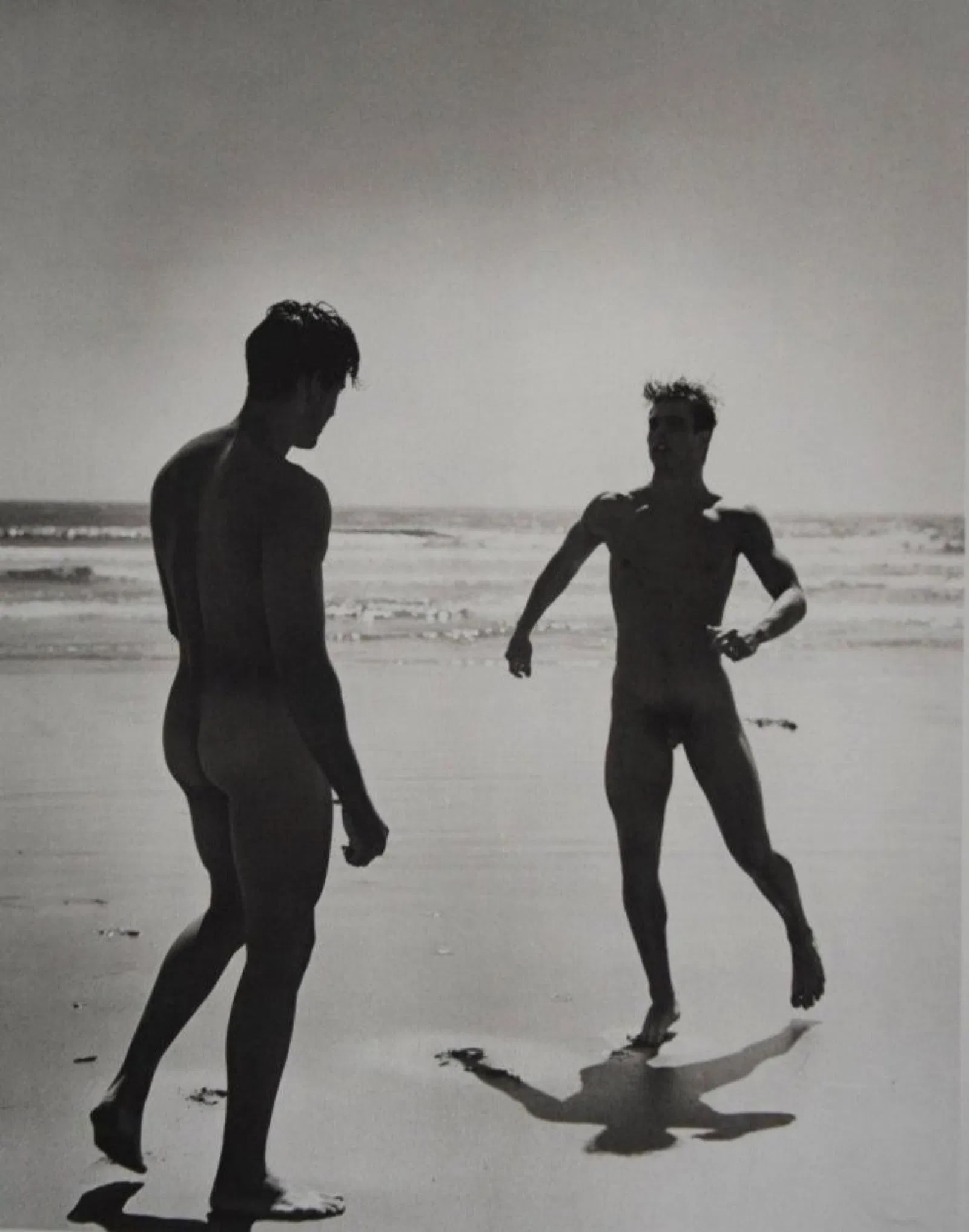 Bruce Weber - Lee and Antonio: BRUCE WEBER (b. 1946) Lee and Antonio Sheet-fed gravure c. 1989, mounted to archival board
