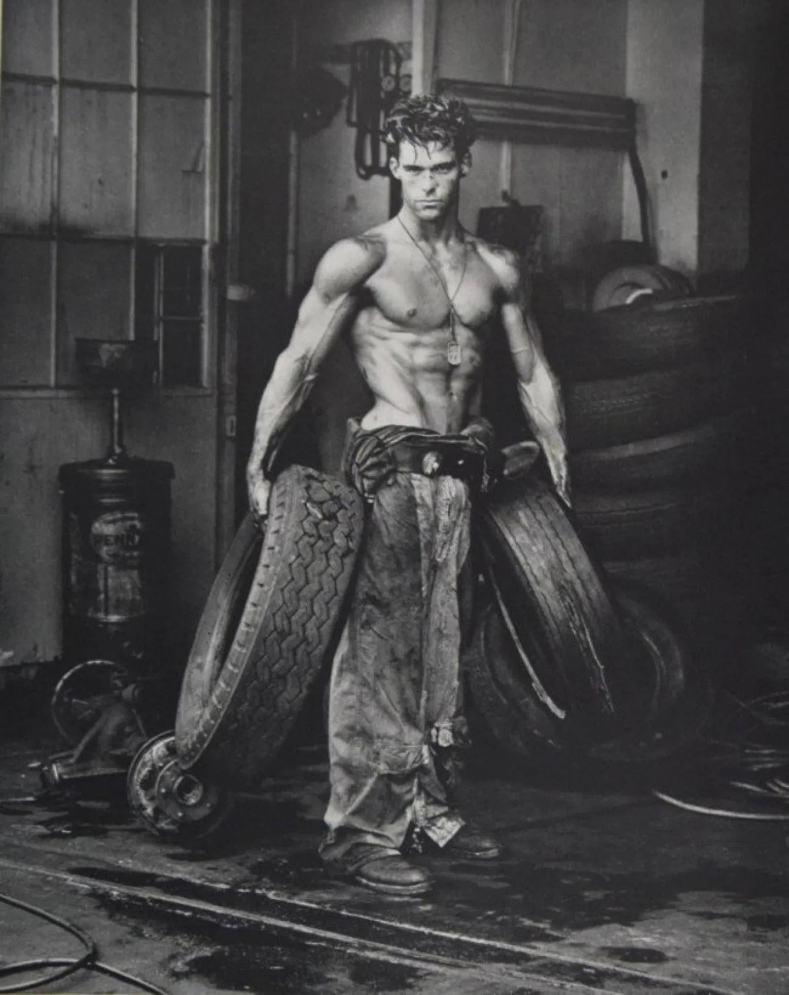 Bruce Weber - Fred with Tyres (1 of 1)