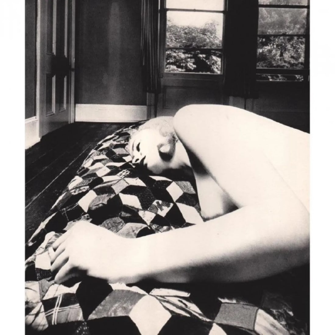 Bill Brandt - Nude: BILL BRANDT (1904-1983) Distorted Nude Sheet-fed gravure, c. 1960's, mounted to archival board