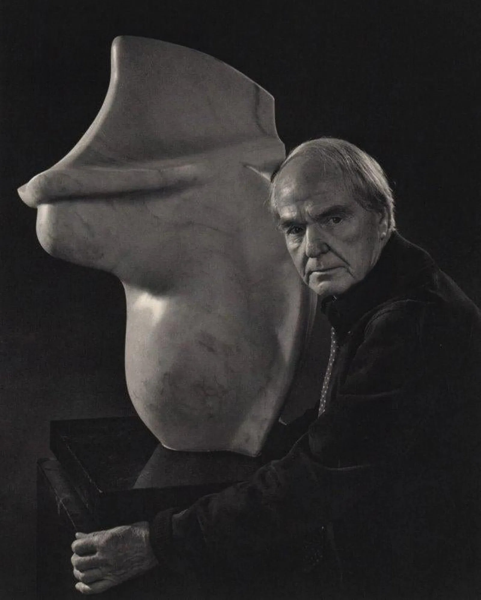 Yousuf Karsh - Henry Moore (1 of 1)