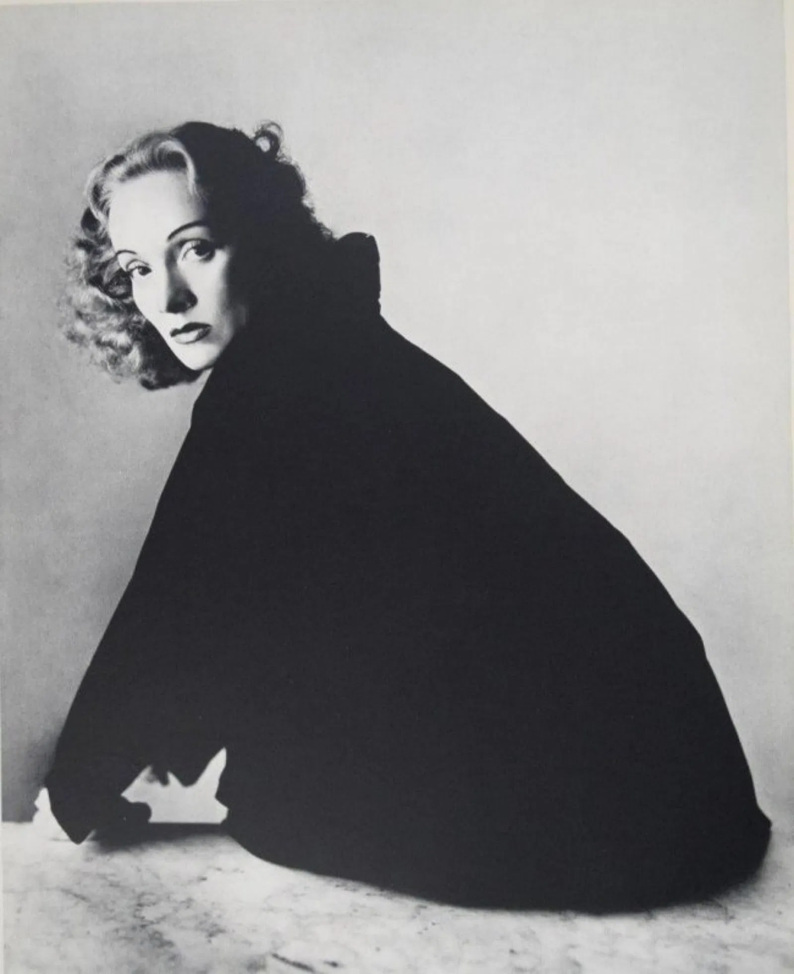 Irving Penn - Marlene Dietrich, New York, 1948: IRVING PENN (1917-2009) Marlene Dietrich, New York, 1948 Sheet-fed gravure, 1960, mounted to archival board