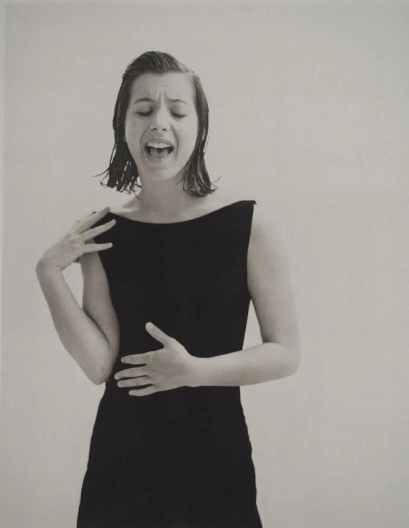 Bruce Weber - Moon Zappa: BRUCE WEBER (b. 1946) Madonna Sheet-Fed Gravure c.1989, mounted to archival board