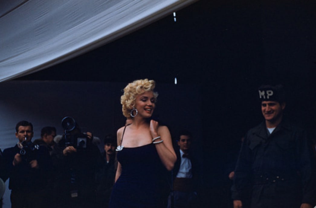 David Geary Marilyn Monroe Photo: Measures approximately 12 x 16 inches, Photo print , mounted to archival board