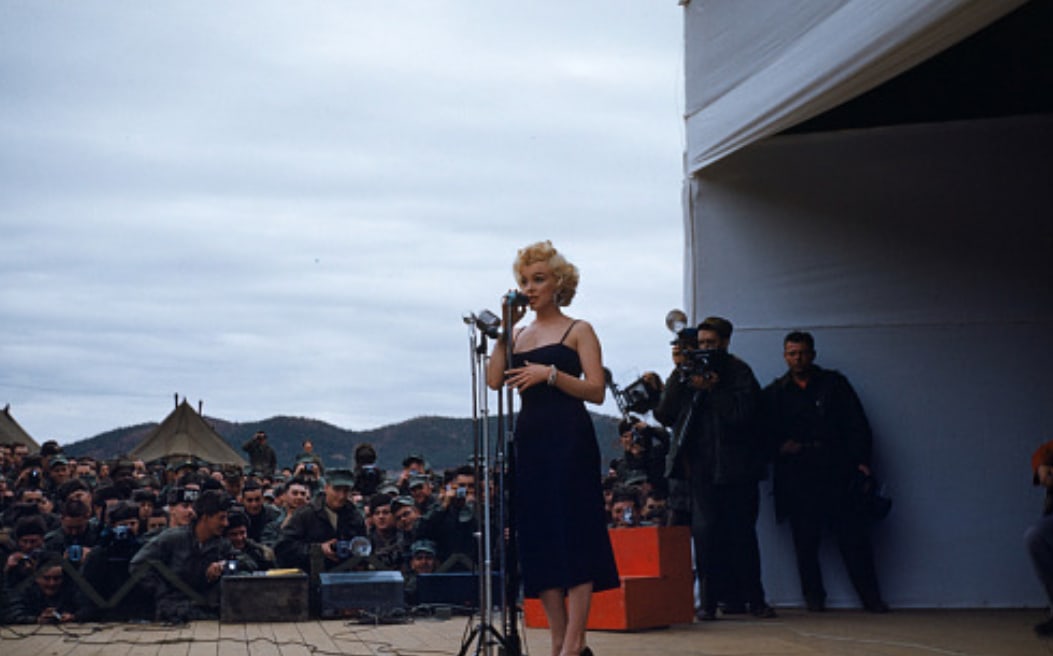 Marilyn Monroe Photo: Measures 12 x 16 inches, Photo Print, mounted to archival board