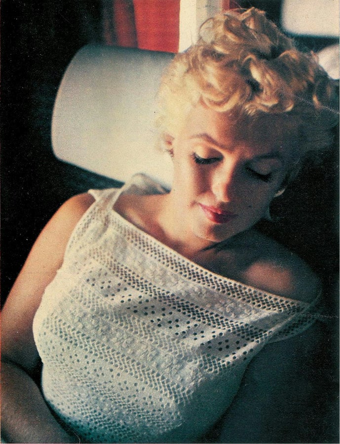 Eve Arnold Marilyn Monroe Photo: Measures 8x10 inches, Photo Print, mounted to archival board