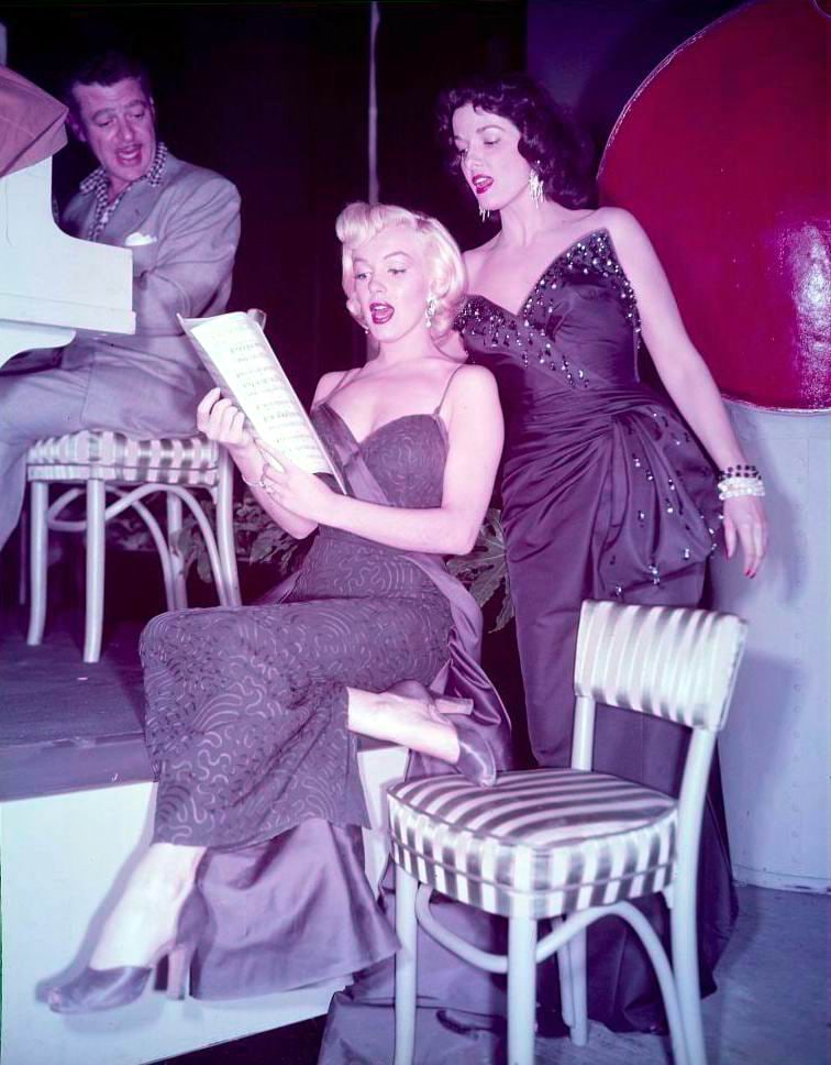 Edward Clark Marilyn Monroe Photo: Measures 8x10 inches, Photo Print, mounted to archival board