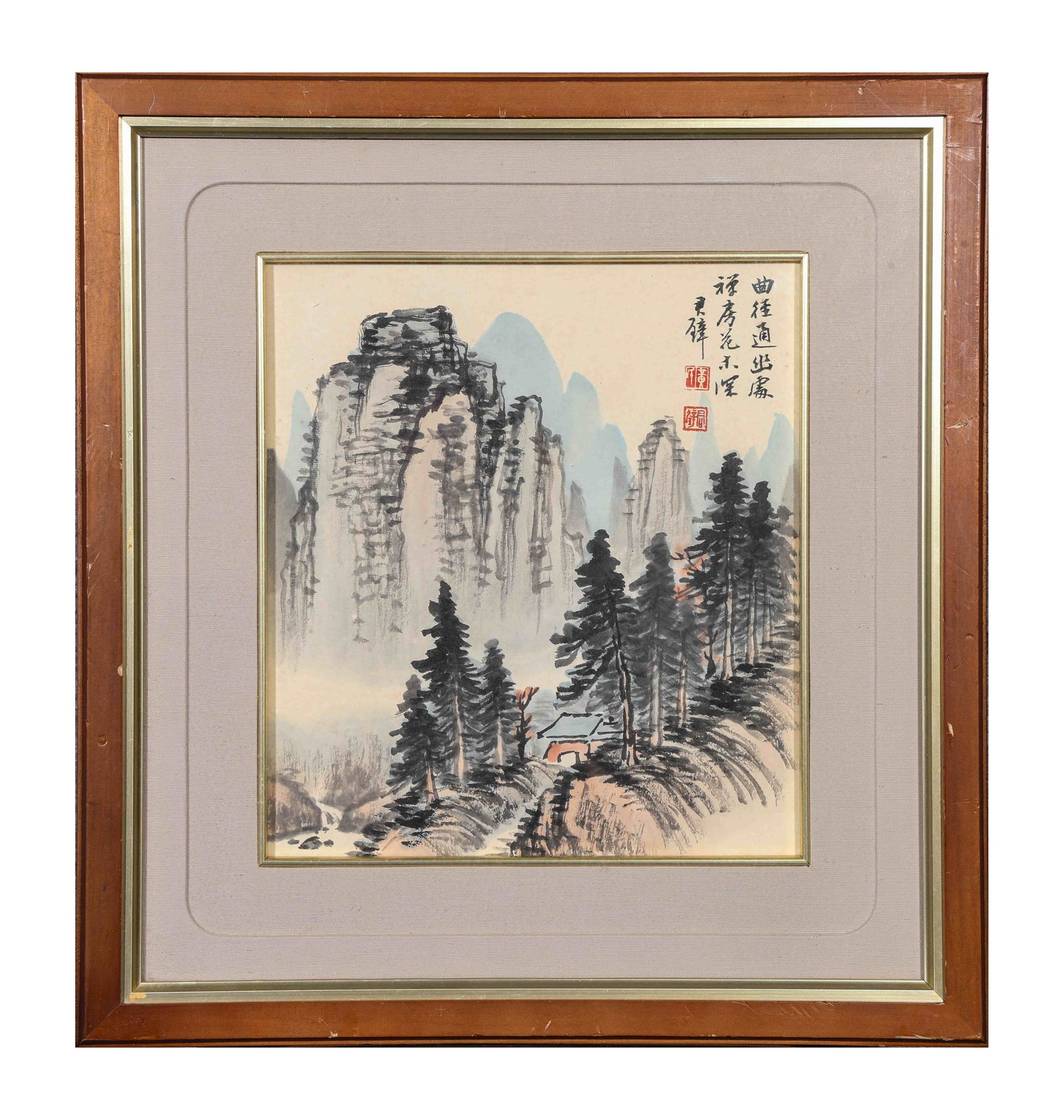 Huang Junbi (1898-1991), attributed to, Winding Path to a Secluded Spot: Huang Junbi (1898-1991), attributed to, Winding Path to a Secluded Spot Provenance: From the esteemed former collection of a key institution in the Kansai region committed to fostering cultural exchan