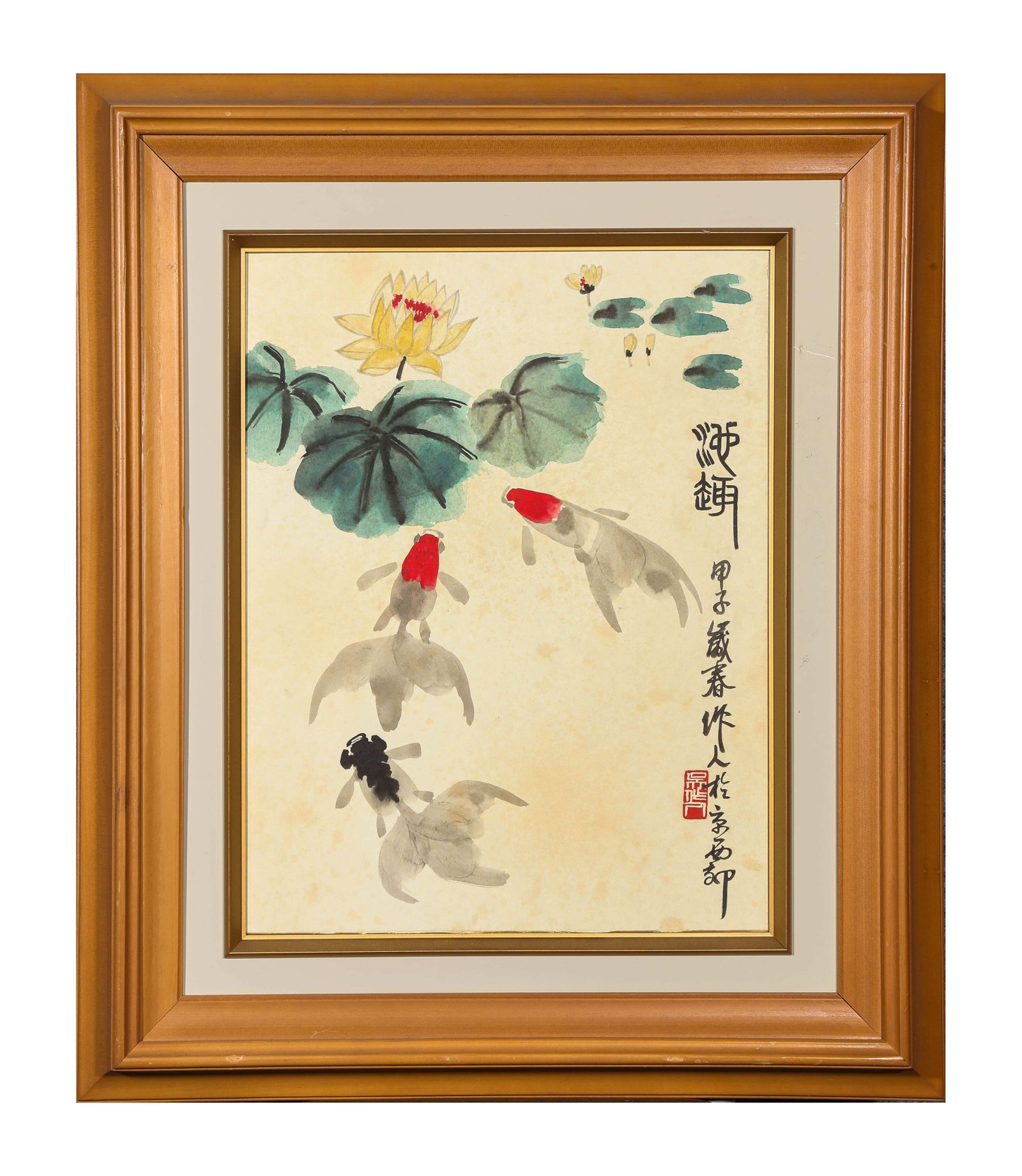 Wu Zuoren (1908-1997), attributed to, Pond Delights (1 of 6)