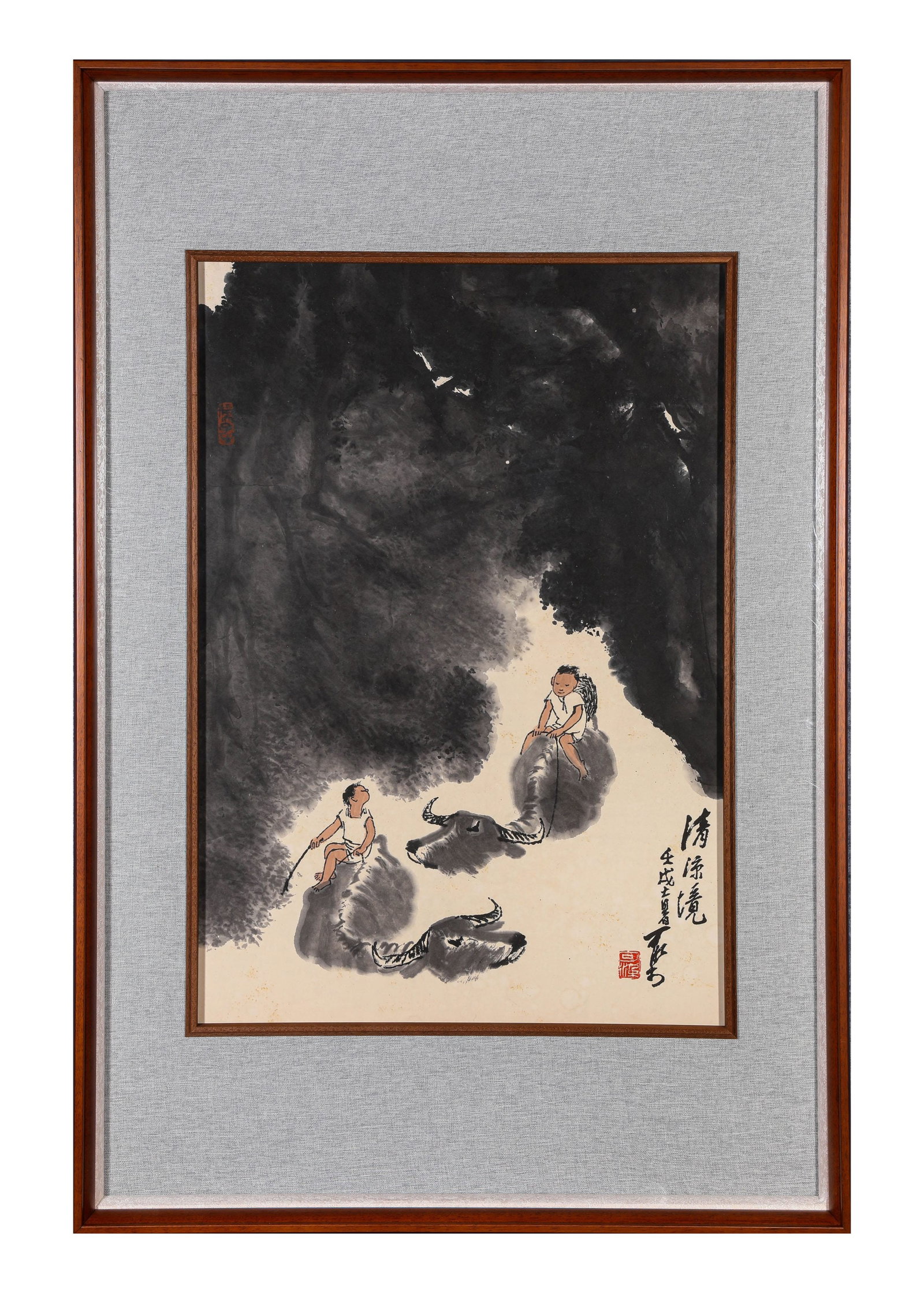 Li Keran (1907-1989), attributed to, Refreshing and Cool Realm (1 of 6)