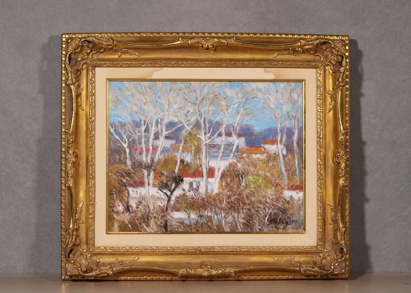 Alfred Sisley,1839-1899,French, In The Manner Of,Oil On Canvas (1 of 7)