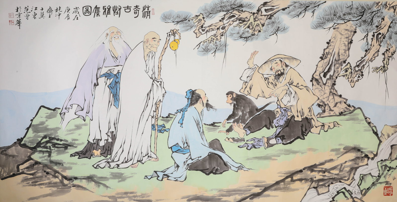 Fan Zeng (b. 1938), attributed to, Elegant Gathering (1 of 7)