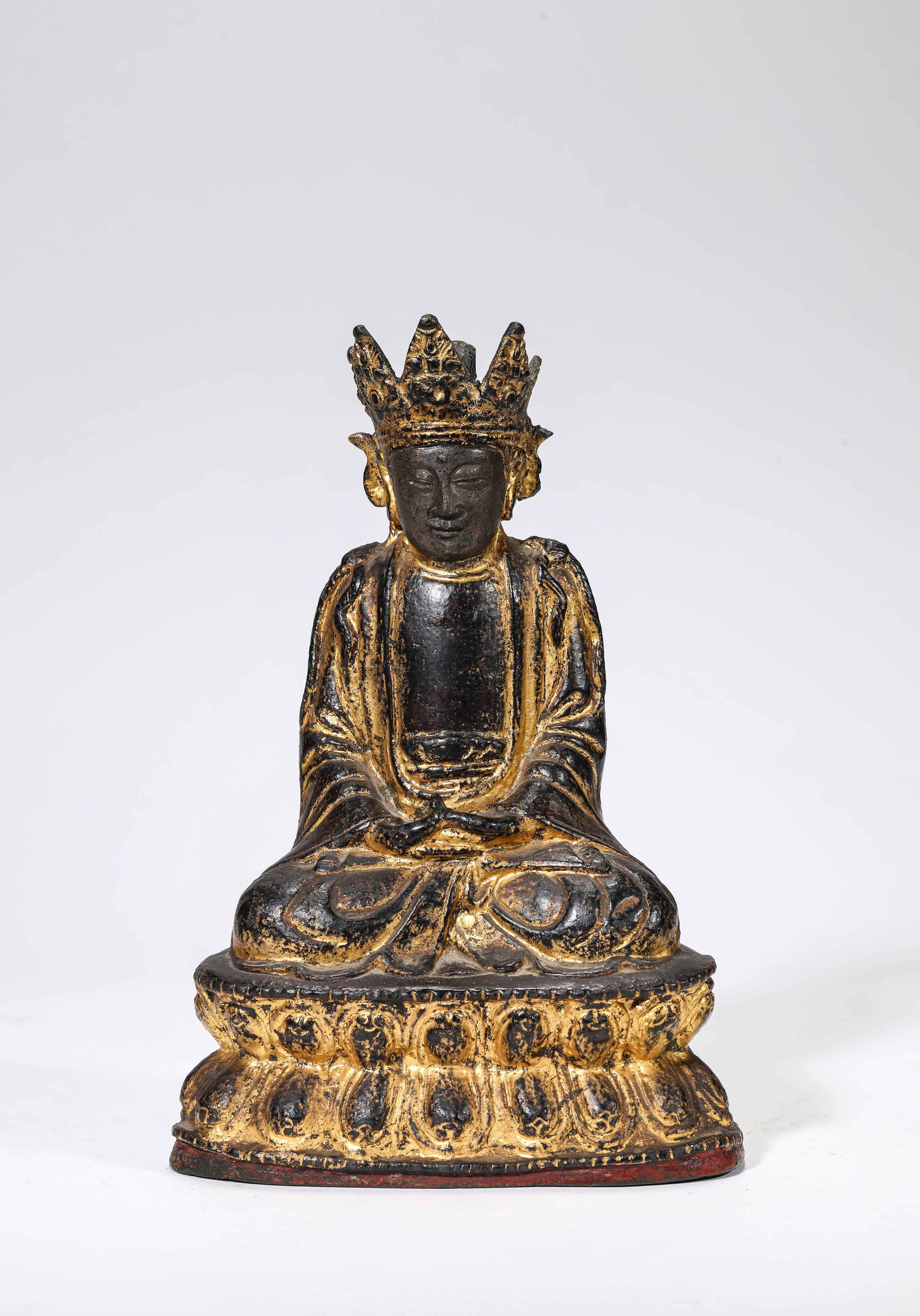 A Gilt-Bronze Figure of Buddha (1 of 6)