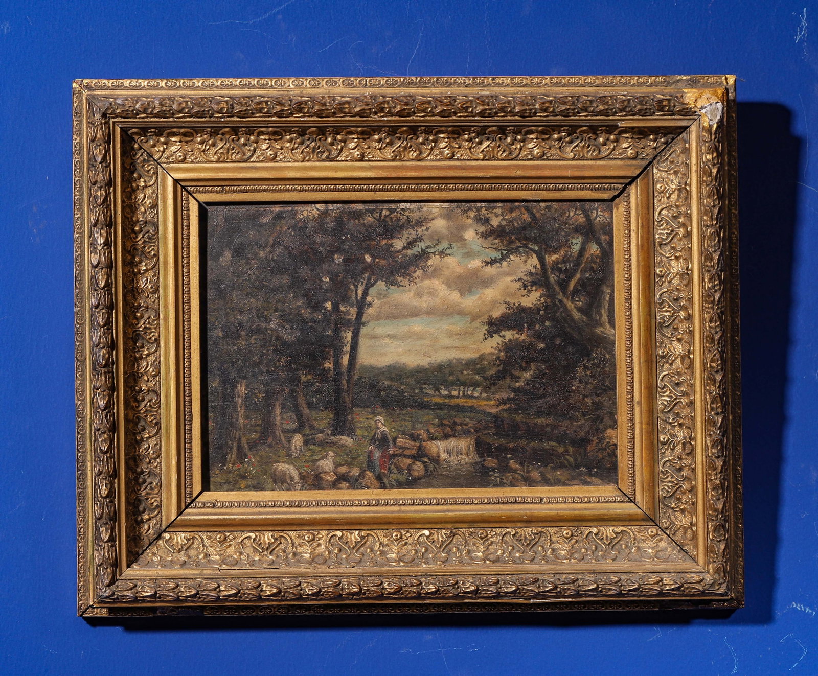 Raphael (Raffaello Sanzio) 1483-1520, Engraving On Paper, Italy: Raphael (Raffaello Sanzio) 1483-1520, Engraving On Paper, Italy Dimensions: Frame 25x21cm, Sight Size 12x9cm (Frame 9.84"x8.27", Sight Size 4.72"x3.54")