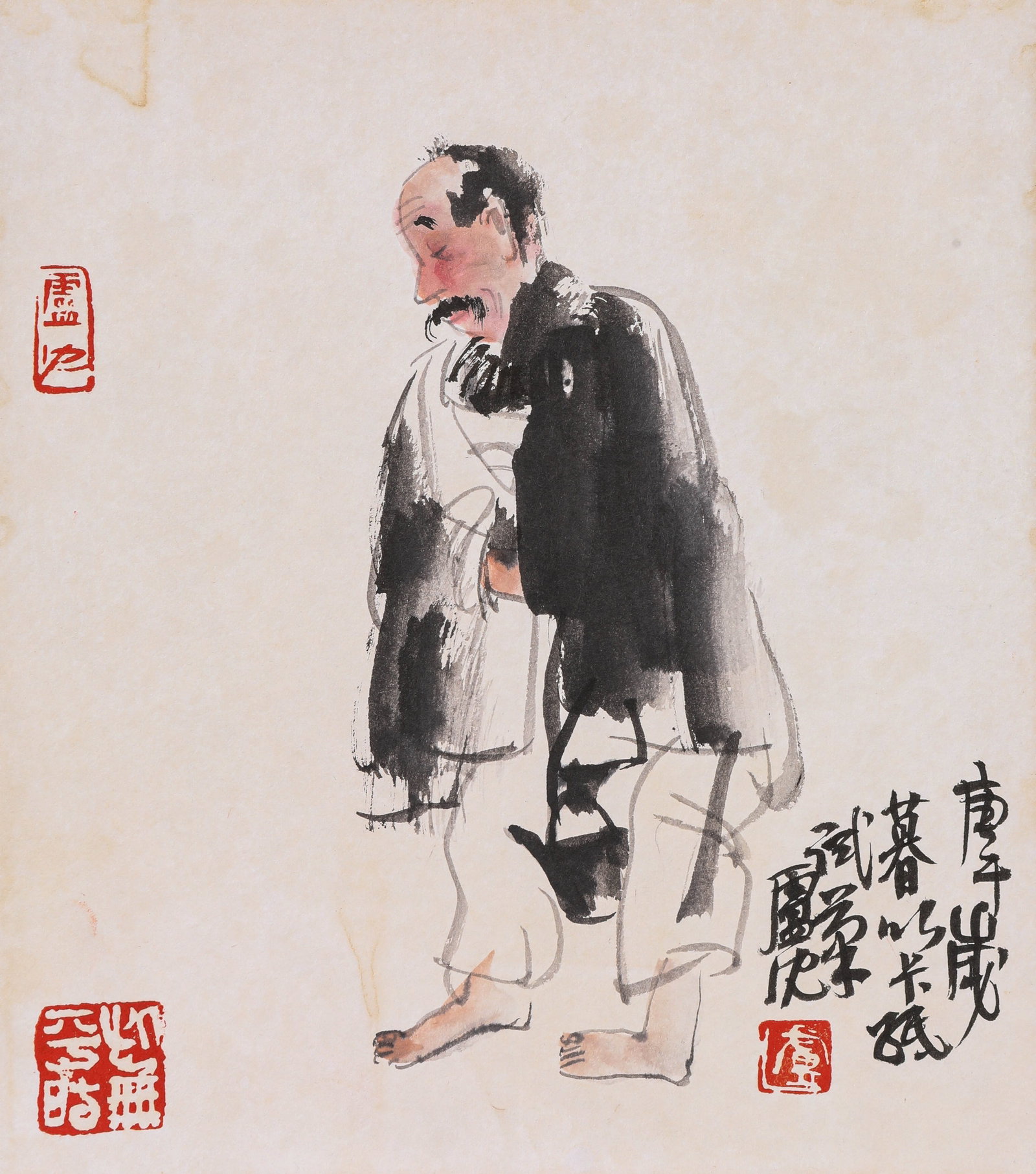 Lu Chen (1935-2004), attributed to, Figures (1 of 5)