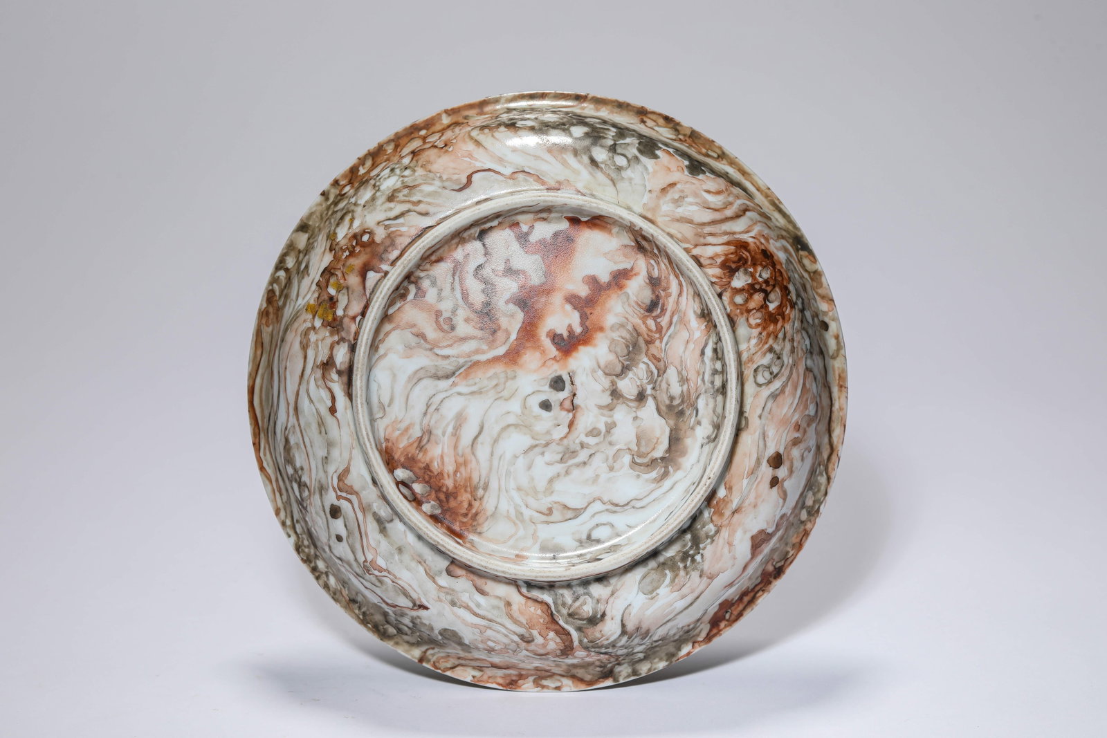 A 'Stone-Pattern-Glazed' Dish - 3