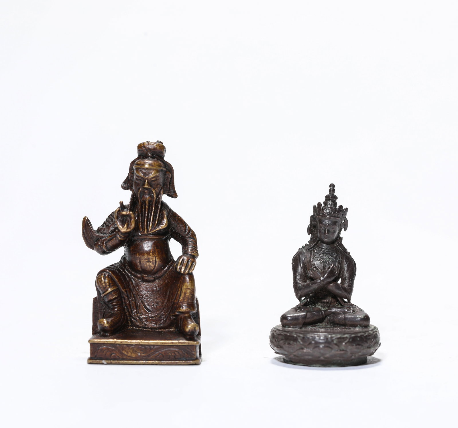 A Group of Bronze Figures of Buddha (1 of 8)
