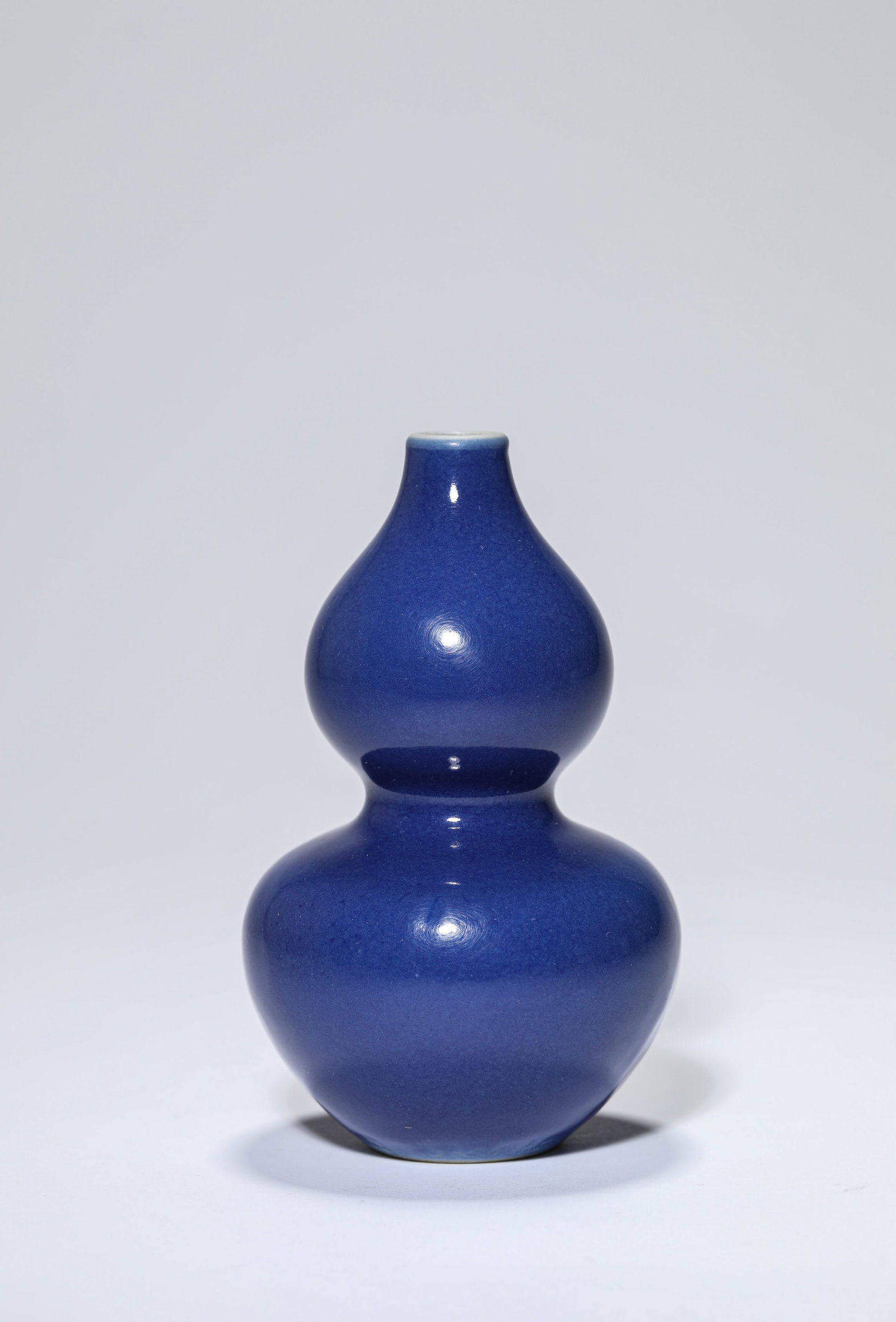 A Sapphire-Blue-Glazed 'Double-Gourd' Vase (1 of 4)