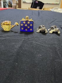 DECORATIVE REFILLABLE PERFUME BOTTLES LOT 1
