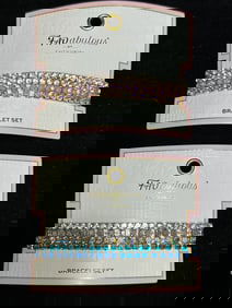12-PIECE ASSORTED JEWELRY GIFT SET - CUBIC ZIRCONIA, CRYSTAL & ACRYLIC MIX