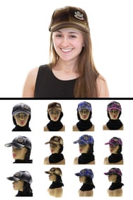 Velvet Crest Military Cap