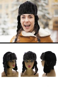 Faux Fur Trapper Hat