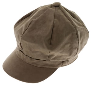 Suede Newsboy Cap