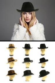 Classic Felt Western Hat