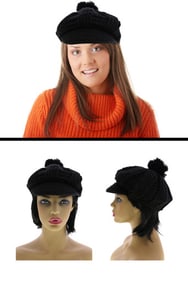 Chunky Knit Pom Cap