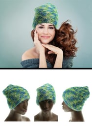 Fuzzy Textured Beanie