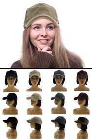 Corduroy Military Cap