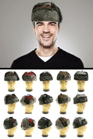 Patchwork Faux Fur Hat