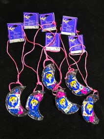 Sailor Moon Necklace Set Lot 6 Pieces