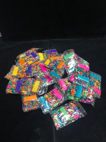 Colorful Wooden Beaded Stretch Bracelets Multicolor Handmade Boho Jewelry