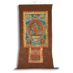 Qing Dynasty Thangka of Dakini