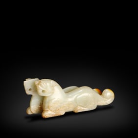 Han Dynasty Jade tiger tally