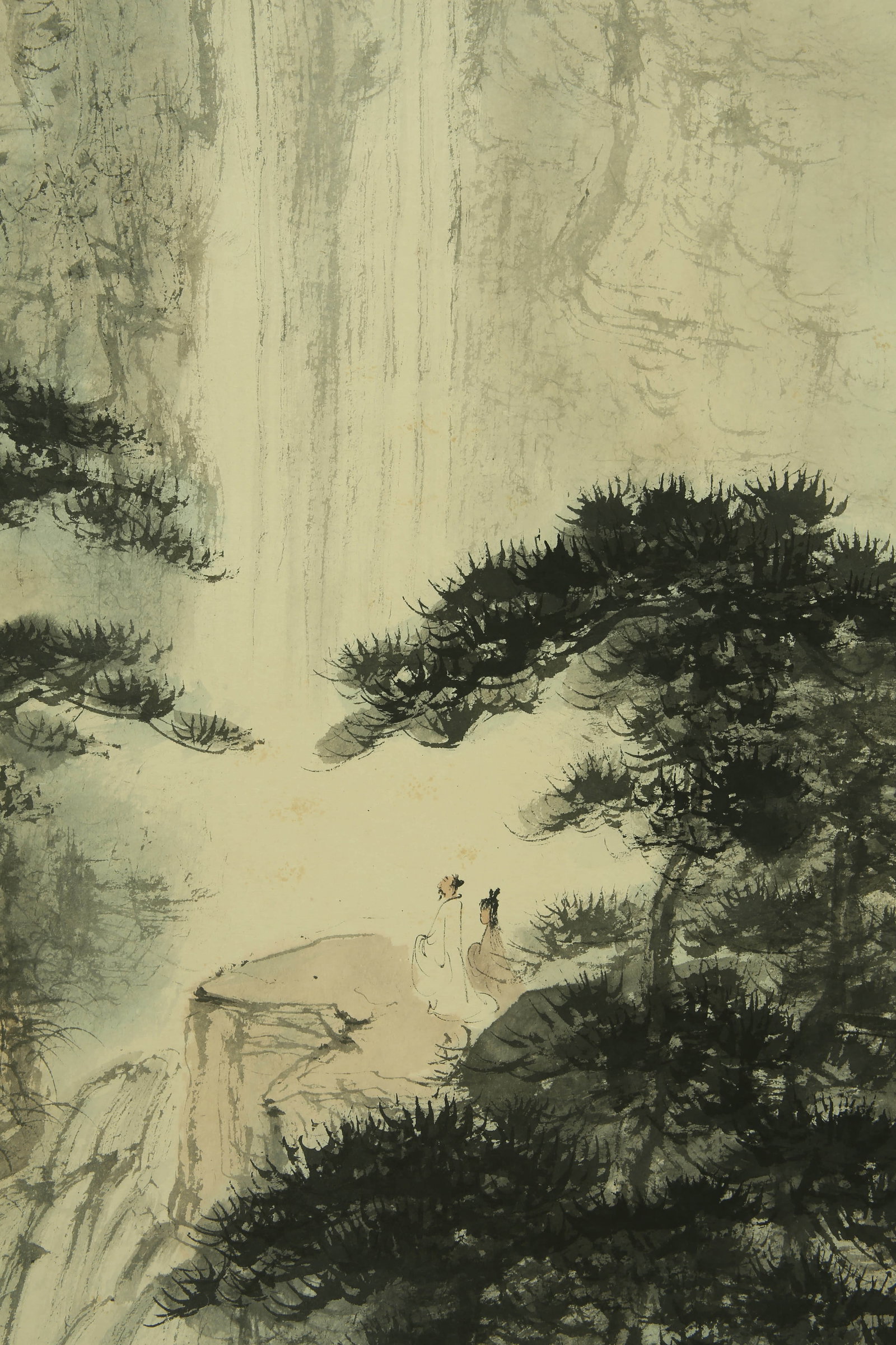 Fu Baoshi mark Waterfall View Map - 6