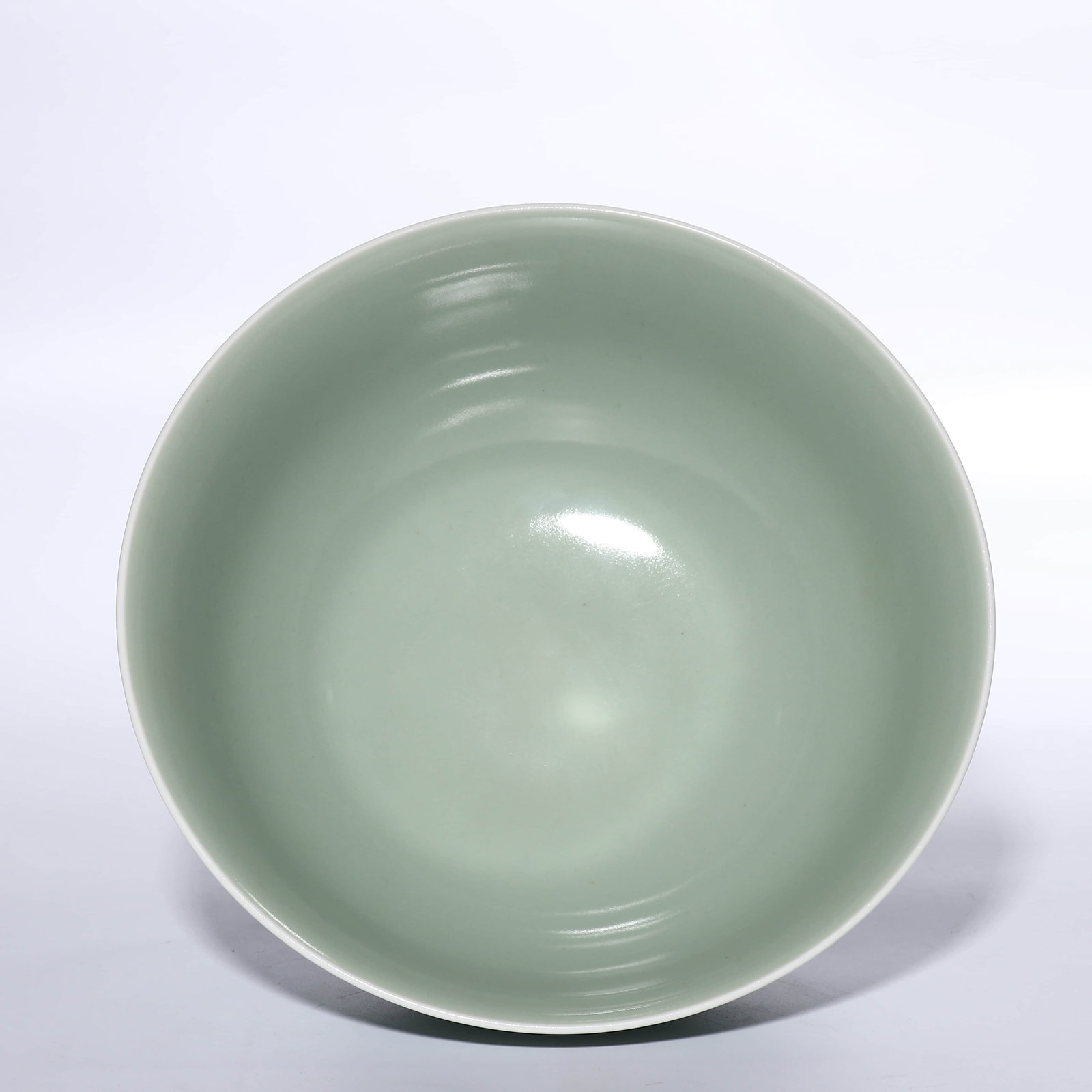Qing Dynasty, Jiaqing period, pea green glazed bowl - 4