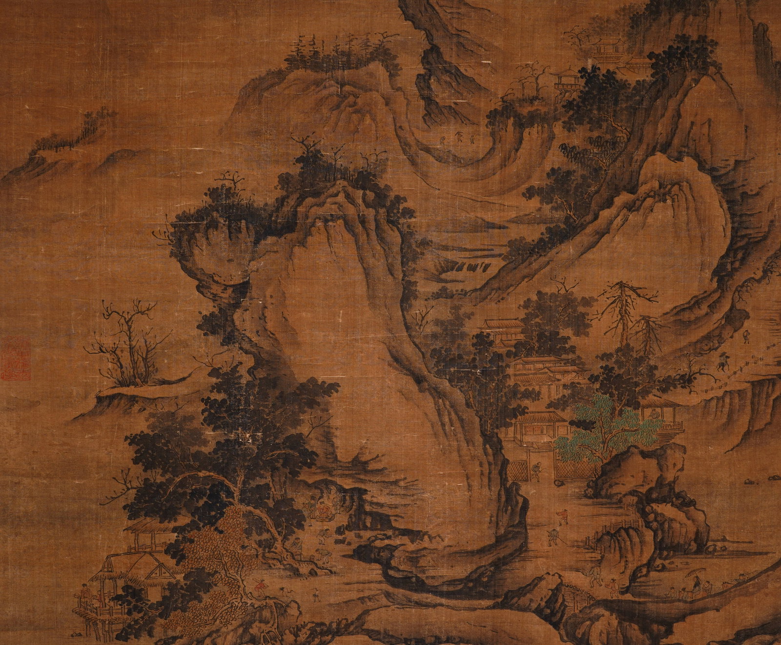 Landscape map of Guo Zhongshu - 4