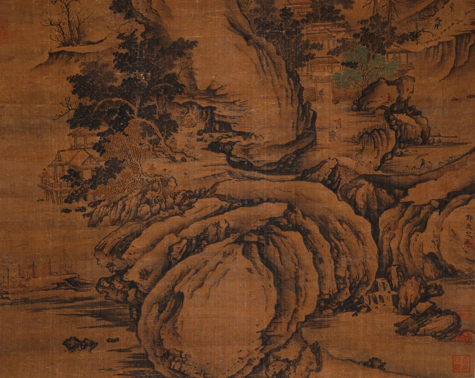Landscape map of Guo Zhongshu - 5